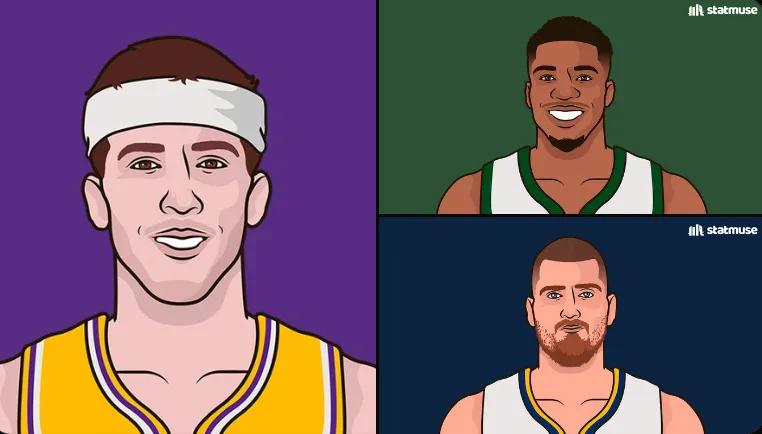 开云下载-本赛季25+5+5且命中率50%的球员：2届MVP、3届MVP和里夫斯